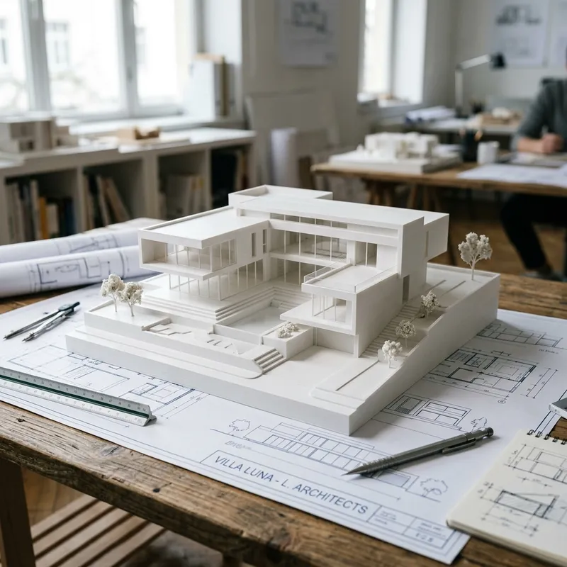 Maquette de Villa