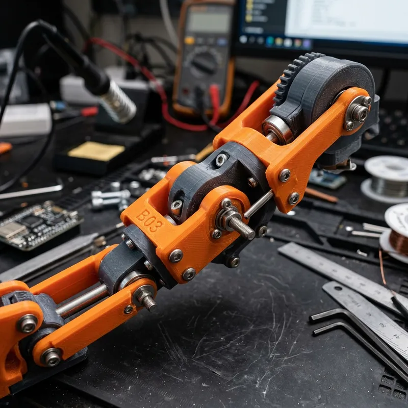 Châssis de bras robotique